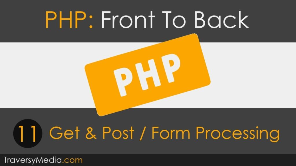 PHP Front To Back [Part 11] — Get & Post Tutorial