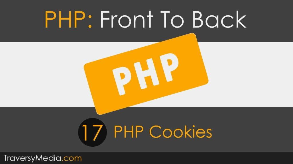 PHP Front To Back [Part 17] — Cookies Tutorial