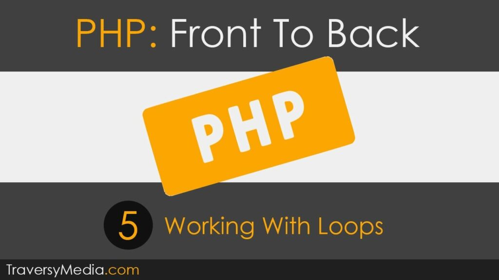 PHP Front To Back [Part 5] — Loops
