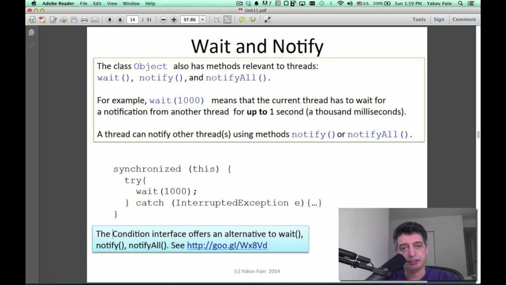 Introduction to Java. Unit 11. Intro to Concurrency (in Russian)